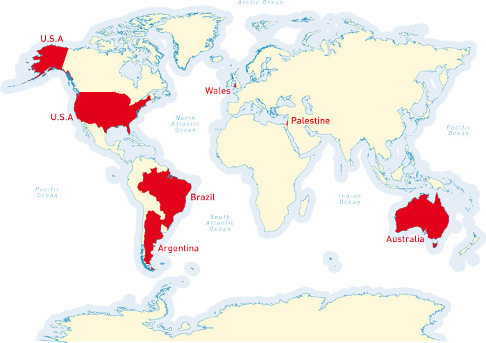 highlighted map - english